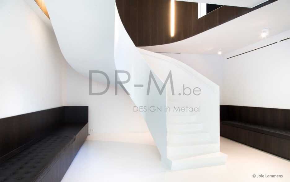 Modern Staircase, metal stair, metalen Designtrap, Wenteltrap, exclusieve trappen