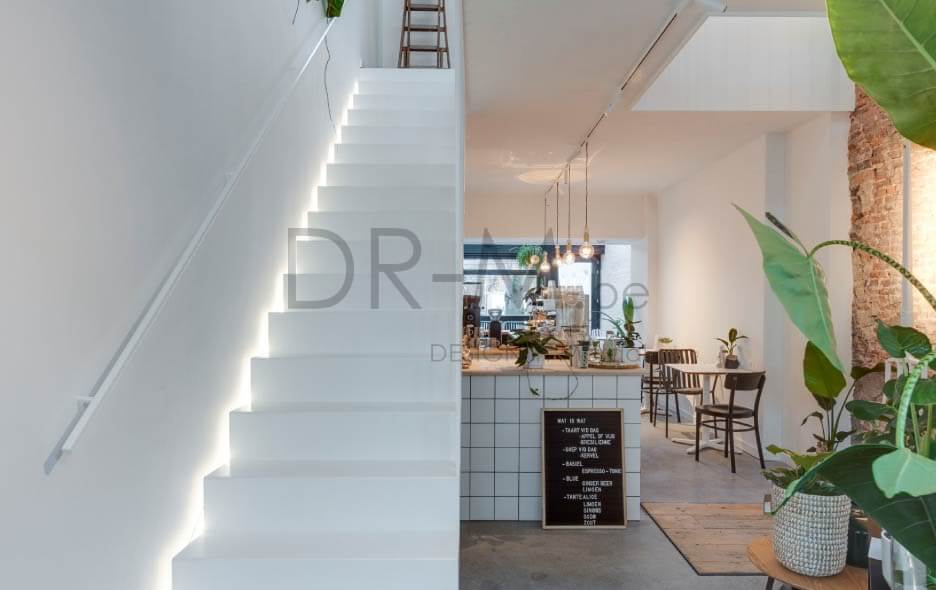 Designtrap Metaal; Interieurdesign; interior metal stair