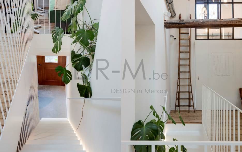 Designtrap Metaal; Interieurdesign; interior metal stair